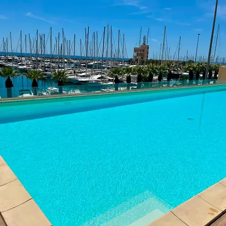 Fronte Mare Con Terrazza Panoramica, Piscina E Garage - Marina Degli Aregai * サント・ステーファノ・アル・マーレ